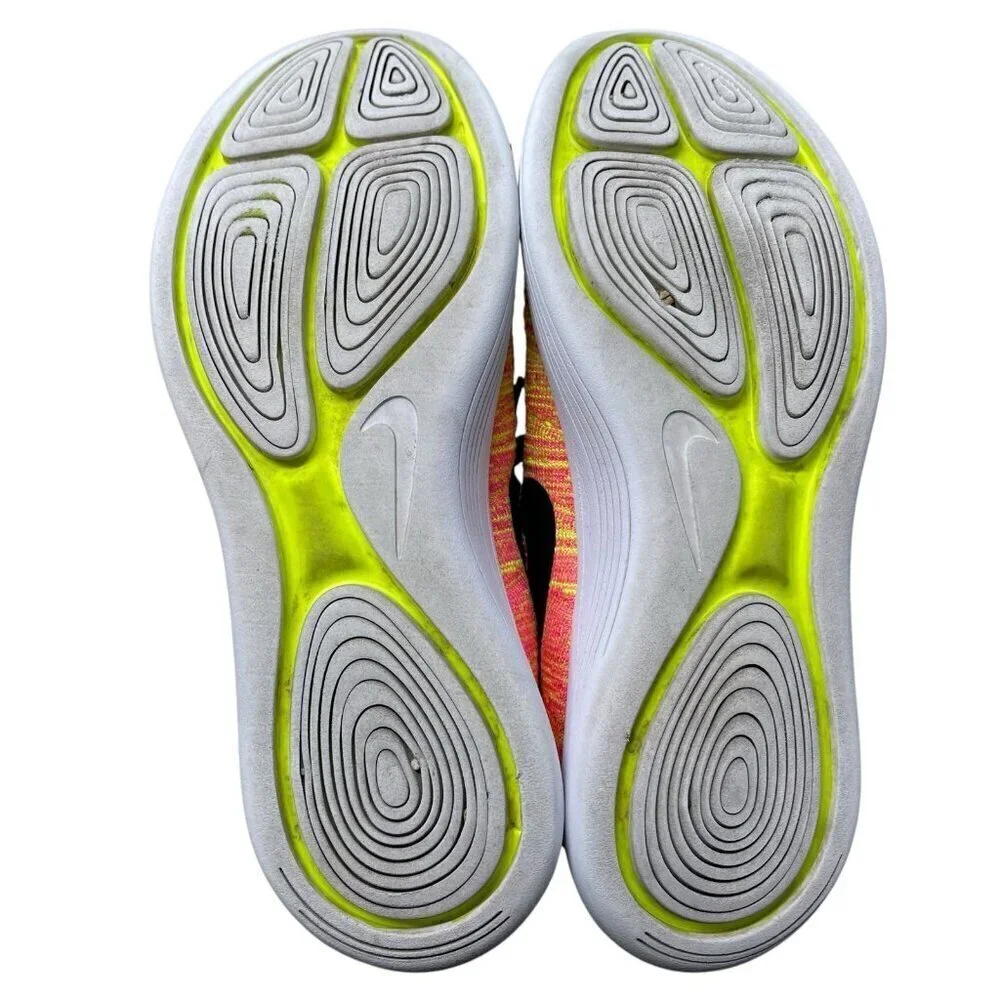 NIKE LUNAREPIC LOW FLYKNIT OLYMPIC VOLT PINK OC WOMENS SIZE 8.5 Multicolored
